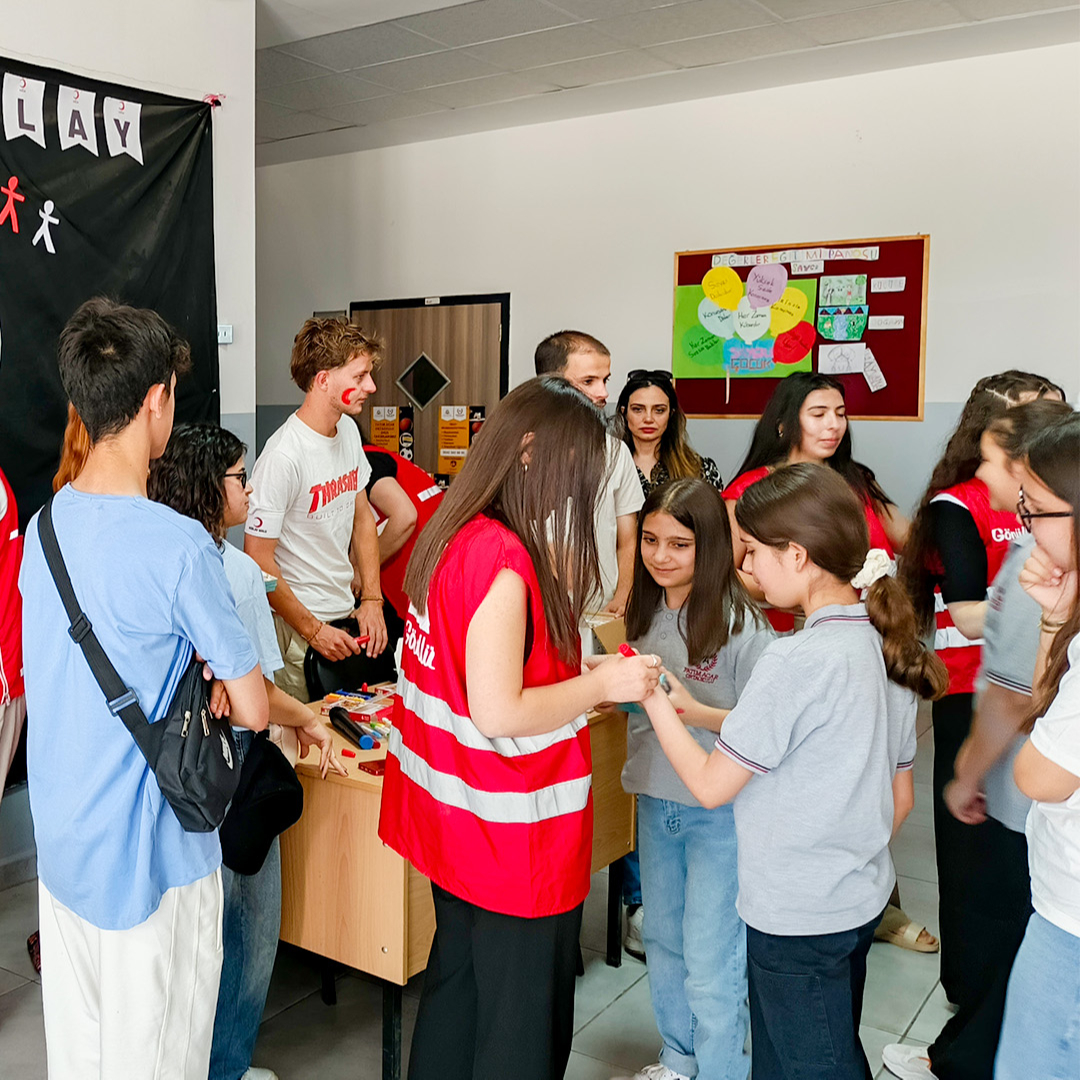 ESC Gönüllülerimiz Kızılay Kulüpleri Yaygınlaştırma Etkinliği’nde