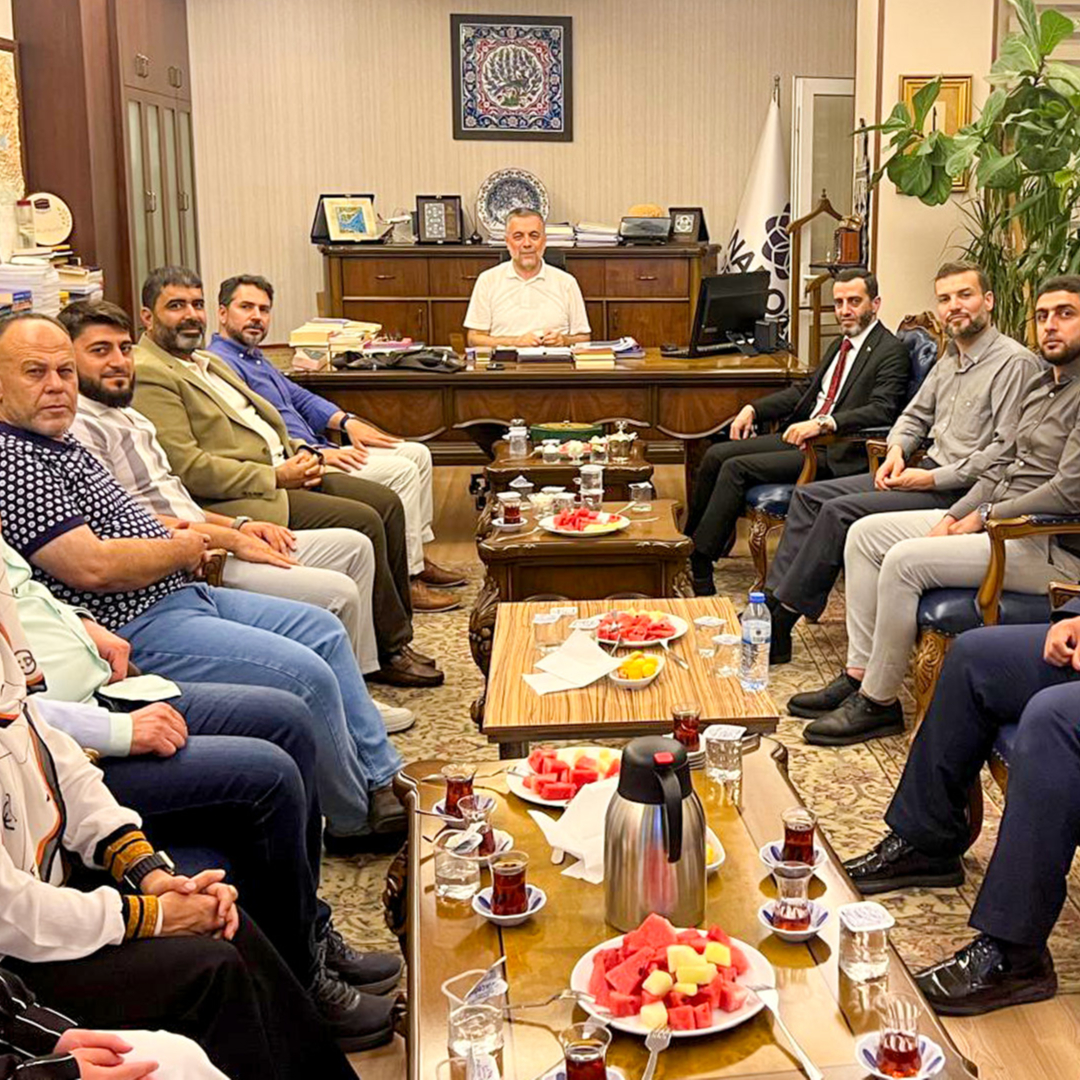 Şam Valisi Yardımcısı Musab Badawi’den Vakfımıza Ziyaret